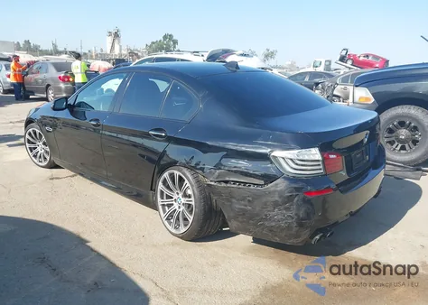 2014 BMW 550 из США, поврежденный, VIN WBAKN9C5XED682209